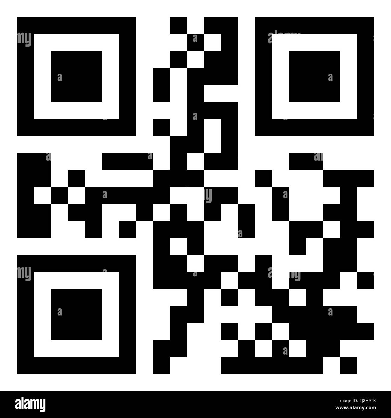 Code QR Banque D'Images