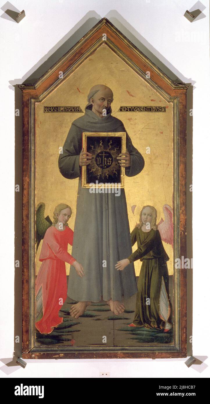 L'étude de Federigo da Montefeltro, duc d'Urbino : lambris d'intarsia représentant un stand de lecture dans une alcôve conçue par Baccio Pontelli (d.1492), 15th siècle (bois); Palazzo Ducale, Urbino, Italie; non protégé par copyright. Banque D'Images