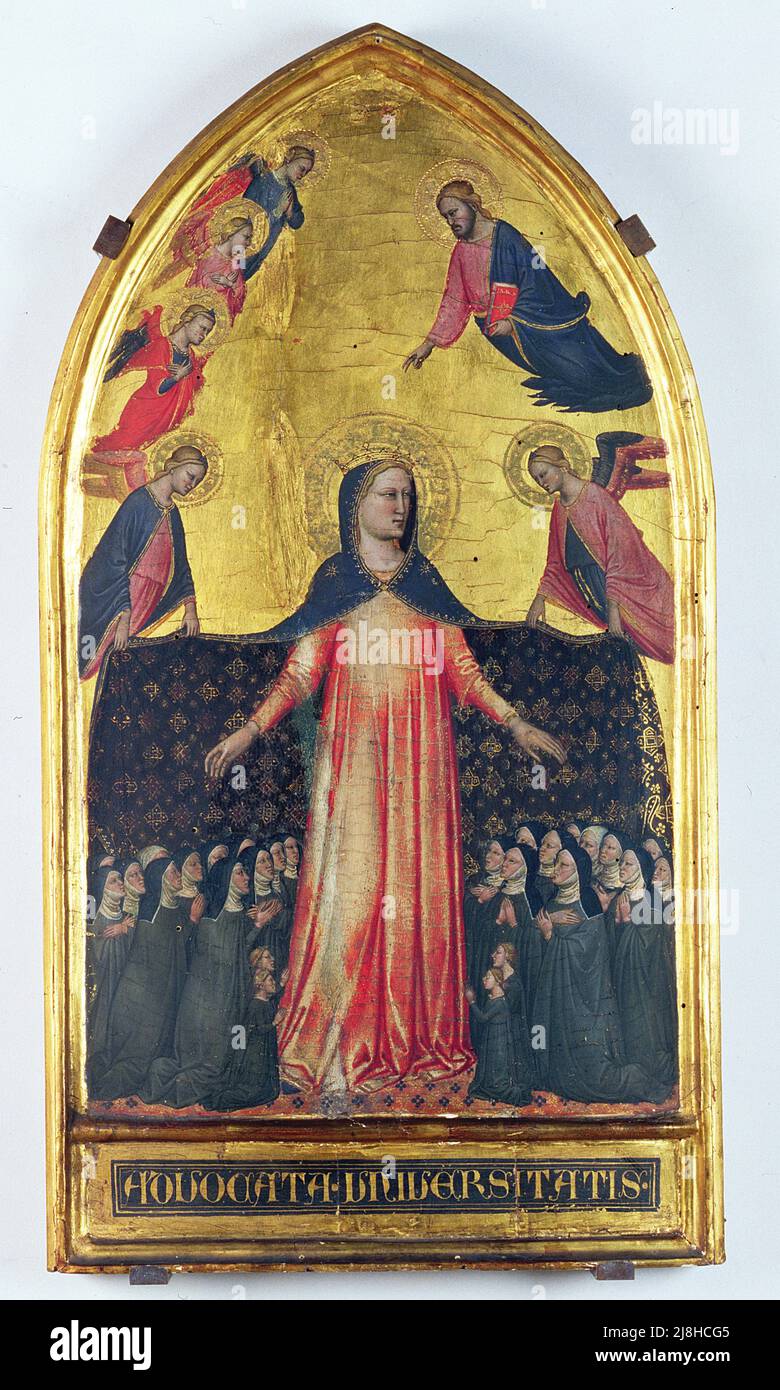Annonciation de Fetti, Lucrina (17th siècle) ; Palazzo Ducale & Museo, Mantoue, Lombardie, Italie ; Italien, non protégé par copyright. Banque D'Images
