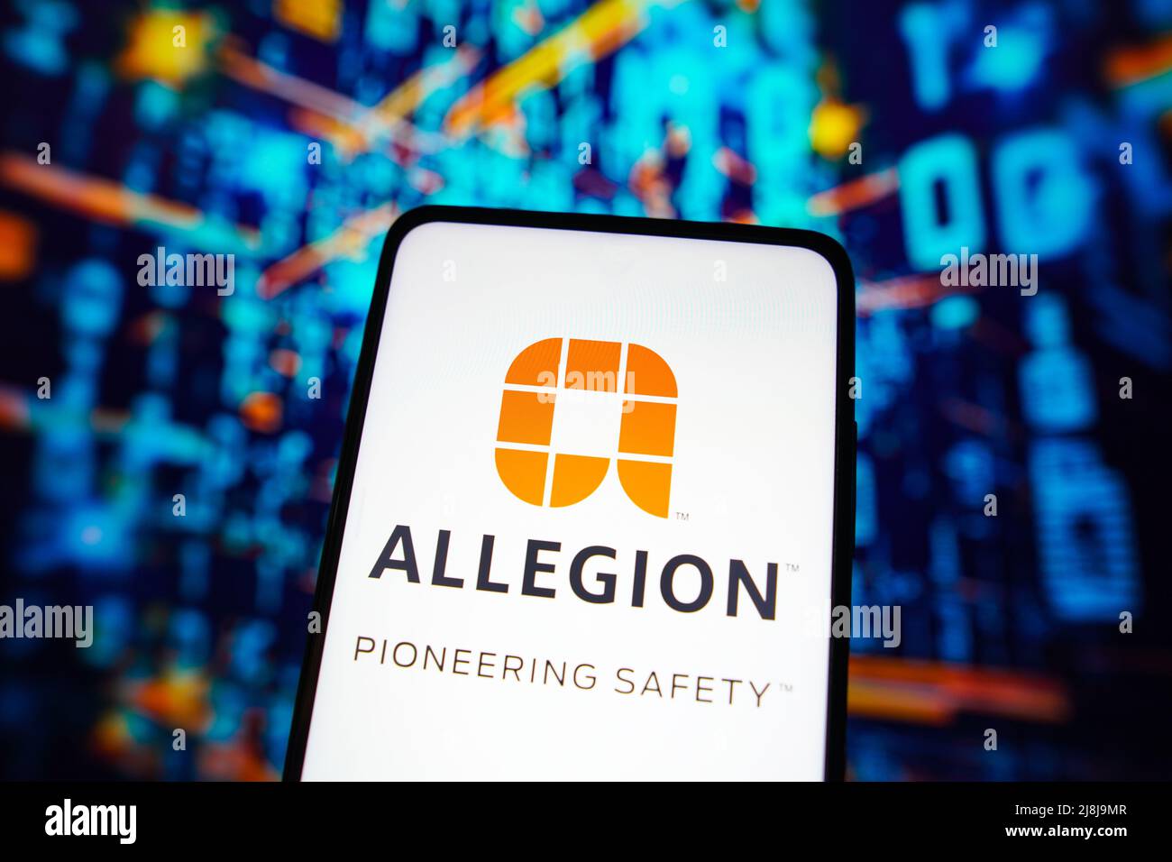 Brésil. 16th mai 2022. Dans cette illustration, le logo Allelion plc est affiché sur un smartphone. (Credit image: © Rafael Henrique/SOPA Images via ZUMA Press Wire) Banque D'Images