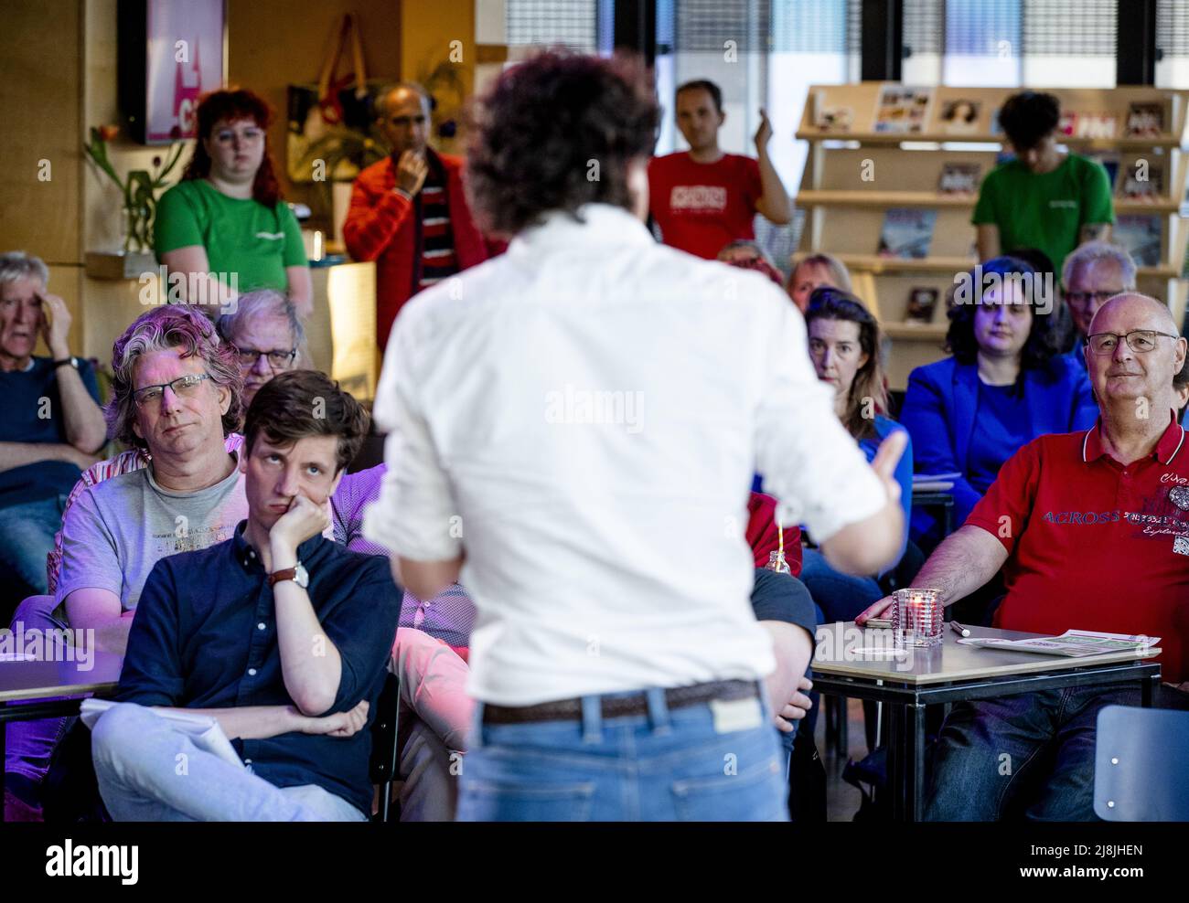 2022-05-16 20:48:36 ROTTERDAM - leader du Parti Jesse Klaver pendant le GroenLinks meetup pour discuter de la coopération avec le PvdA. ANP SEM VAN DER WAL pays-bas sortie - belgique sortie Banque D'Images