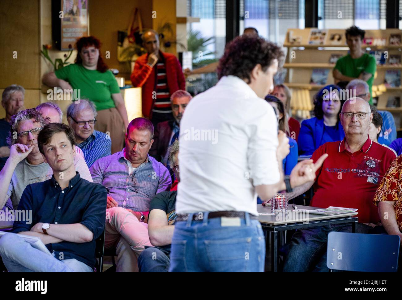 2022-05-16 20:48:07 ROTTERDAM - leader du Parti Jesse Klaver pendant le GroenLinks meetup pour discuter de la coopération avec le PvdA. ANP SEM VAN DER WAL pays-bas sortie - belgique sortie Banque D'Images