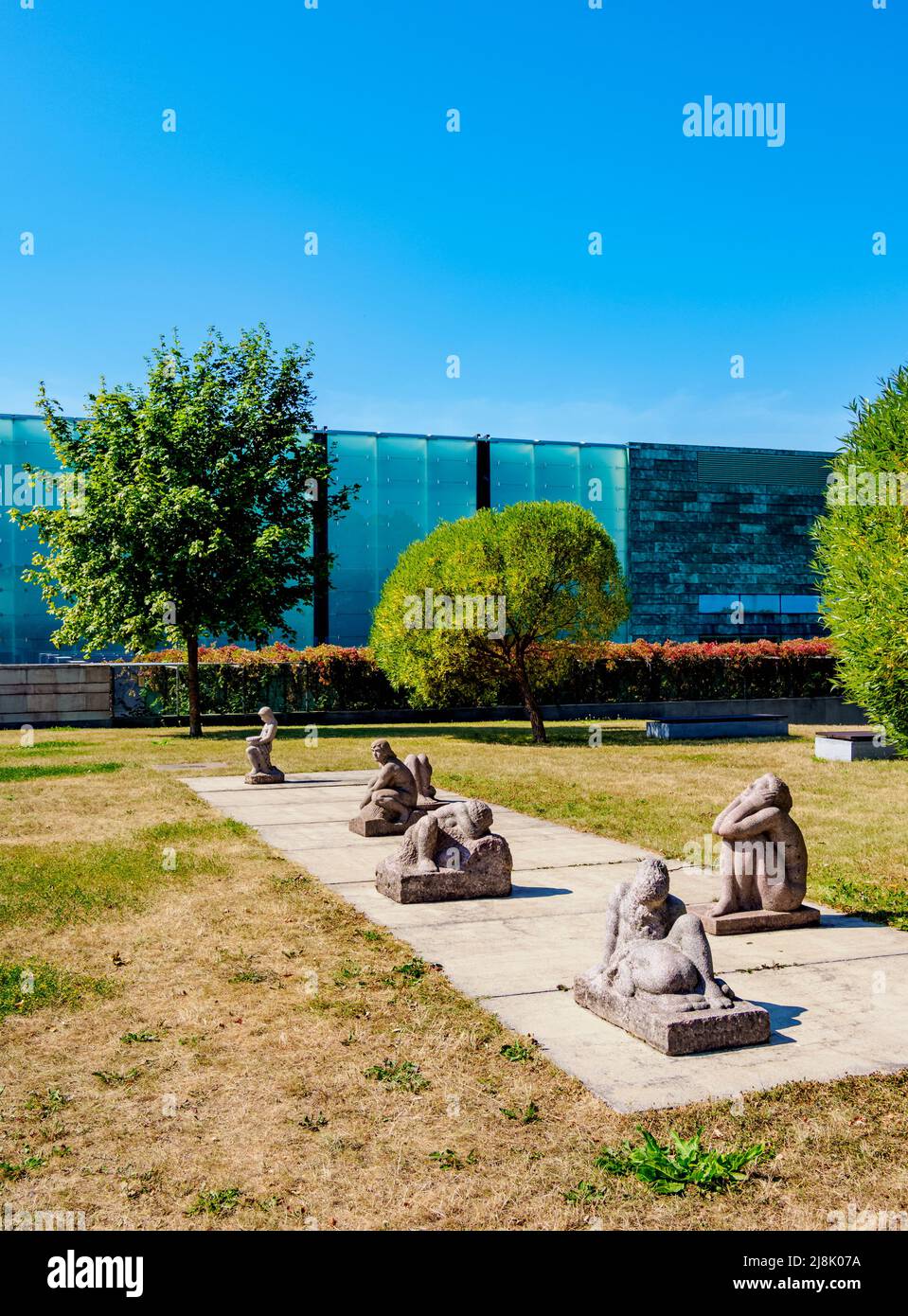 MUSÉE D'art KUMU, Tallinn, Estonie Banque D'Images