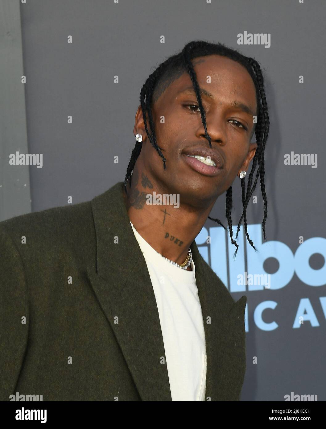 Travis Scott participe aux Billboard Music Awards 2022 au MGM Grand Garden Arena le 15 mai 2022 à Las Vegas, Nevada. Photo : Casey Flanigan/imageSPACE Banque D'Images