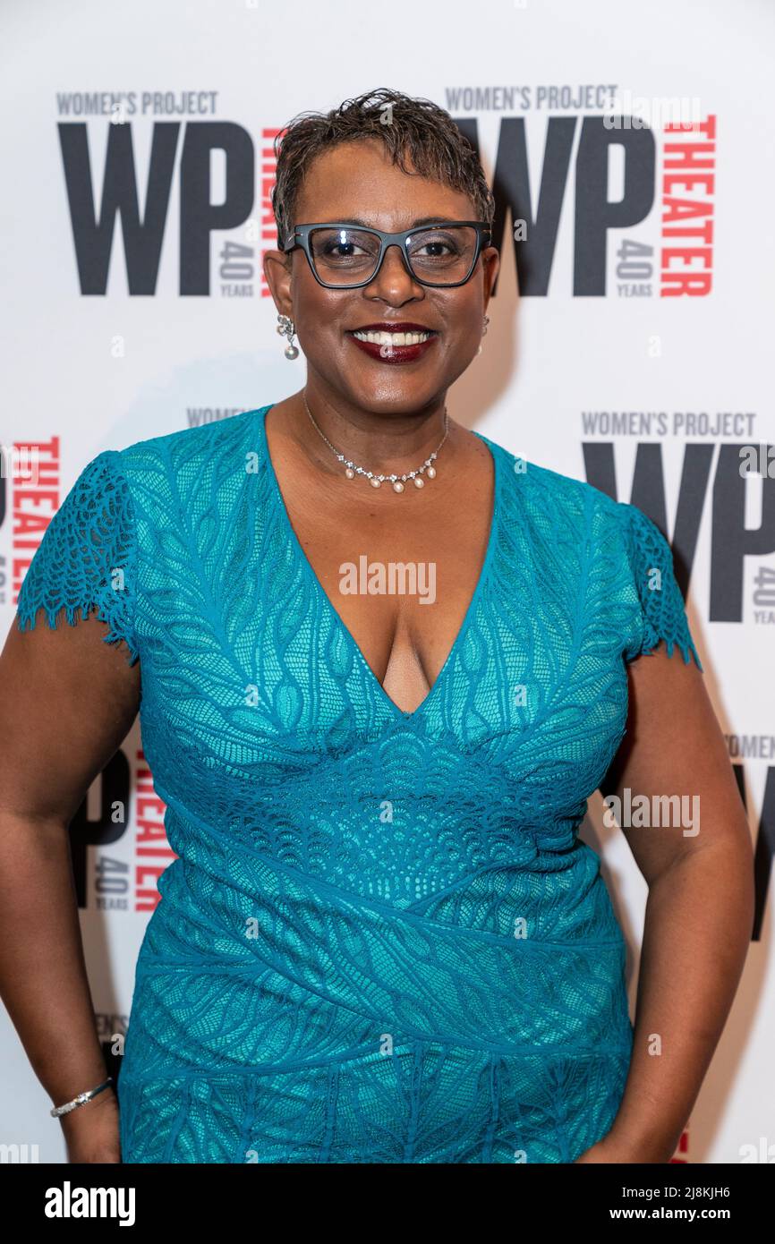 New York, NY - le 16 mai 2022 : Schele Williams assiste au gala du WP Theatre – les femmes de la salle de bal Edison Banque D'Images