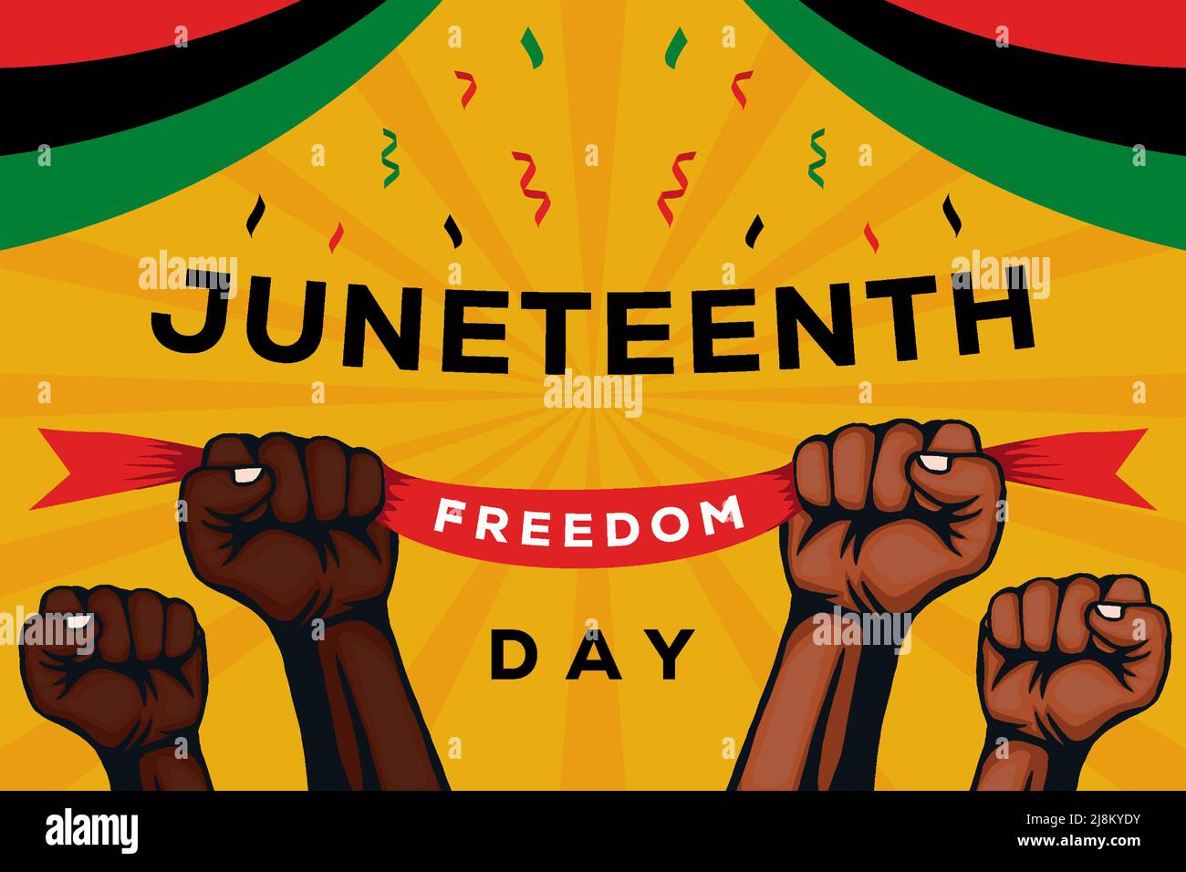 illustration d'arrière-plan de la conception la plus puissante avec des mains fortes Illustration de Vecteur