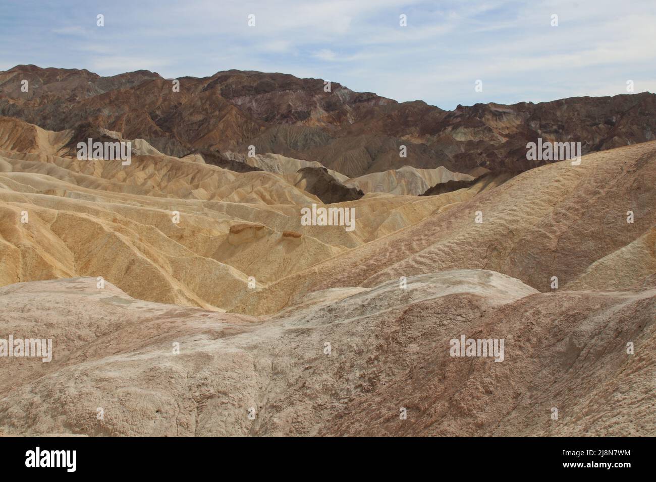 La vallée de la mort, Californie Banque D'Images