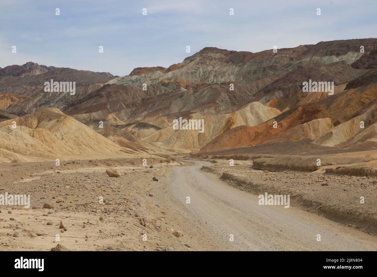 La vallée de la mort, Californie Banque D'Images