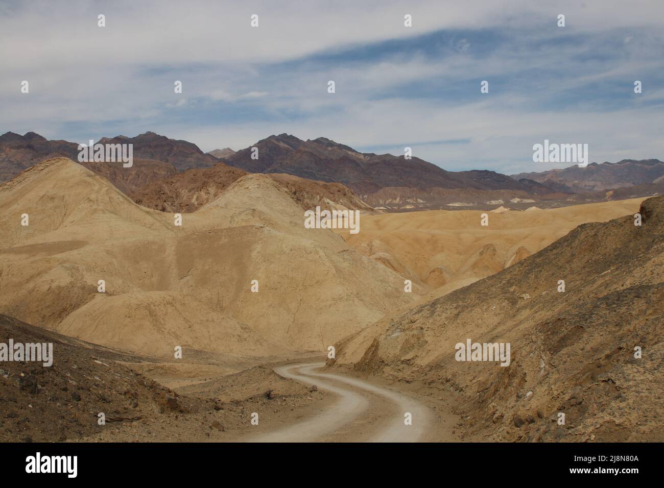 La vallée de la mort, Californie Banque D'Images