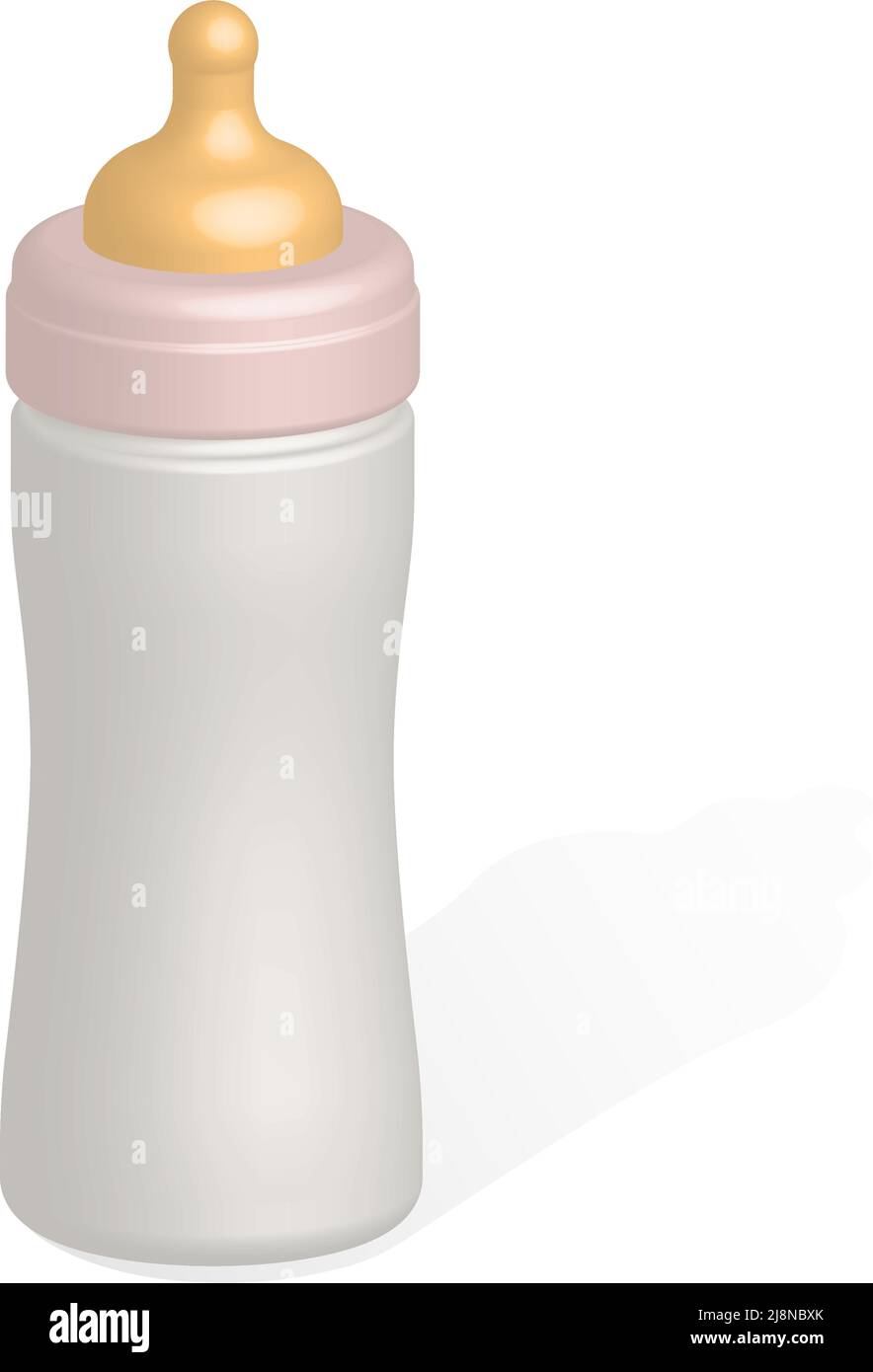 Bouteille de lait pour bébé, motif vectoriel Illustration de Vecteur