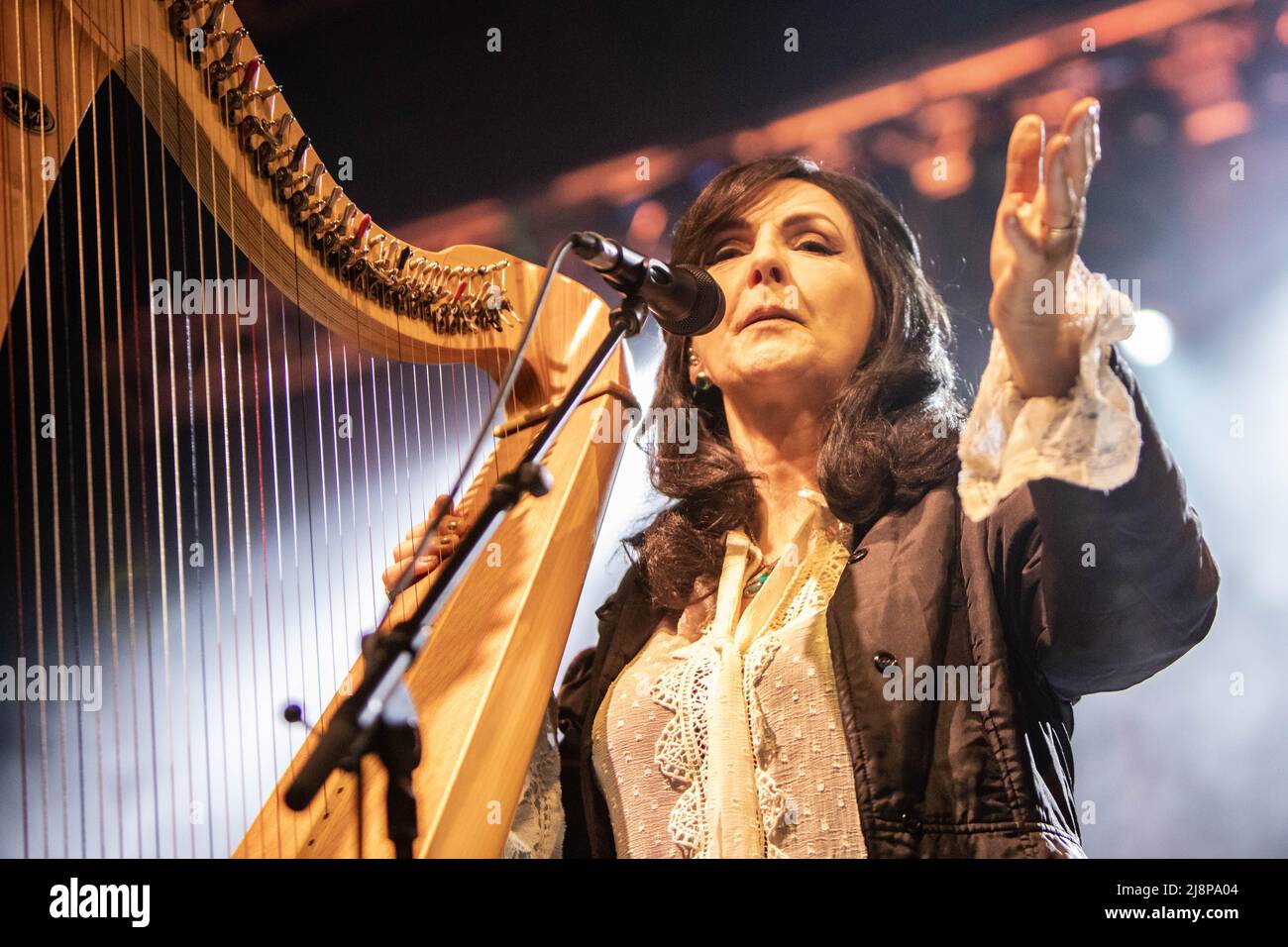 FONTANETO d'Agogna Italie. 17 mai 2022. Le groupe irlandais CLANNAD se produit en direct sur scène au cours du « In A Lifetime - The Farewell Tour ». Banque D'Images