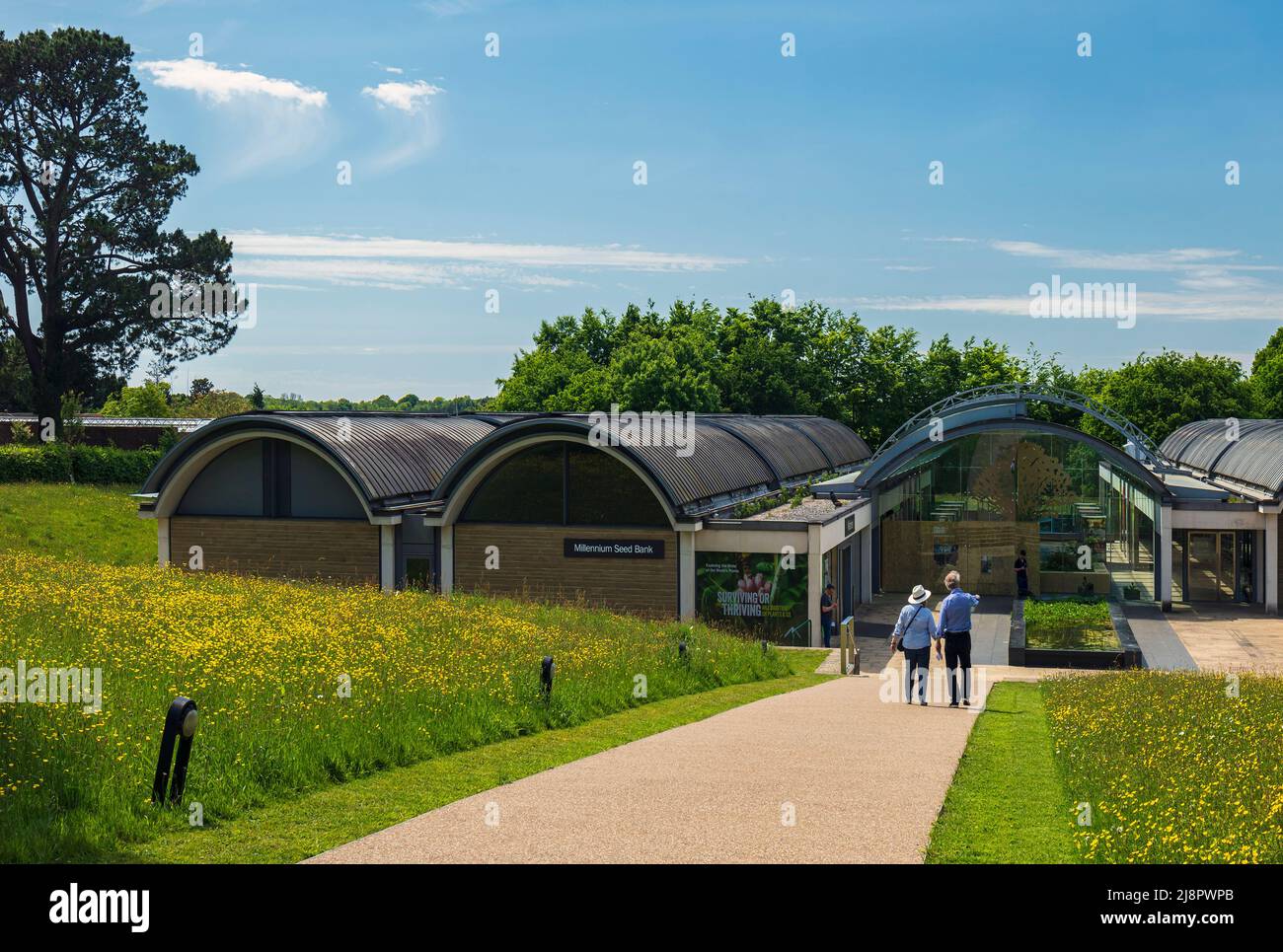 The Millennium Seed Bank, Wakehurst, Angleterre, Royaume-Uni. Banque D'Images