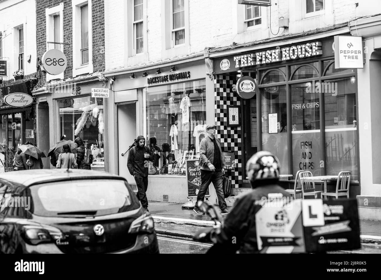 London Portobello Road Banque D'Images