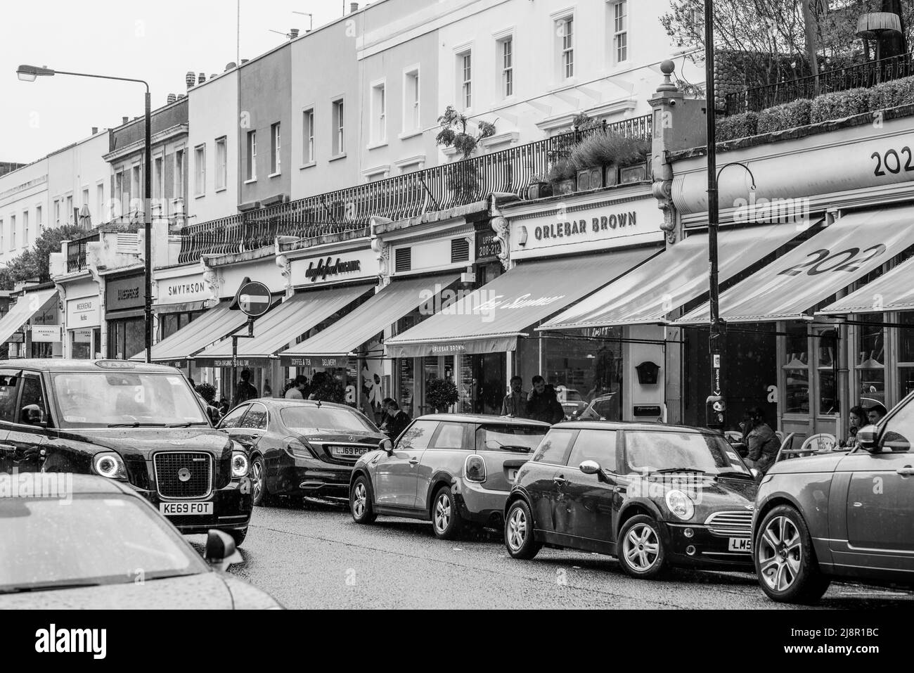 London Portobello Road Banque D'Images