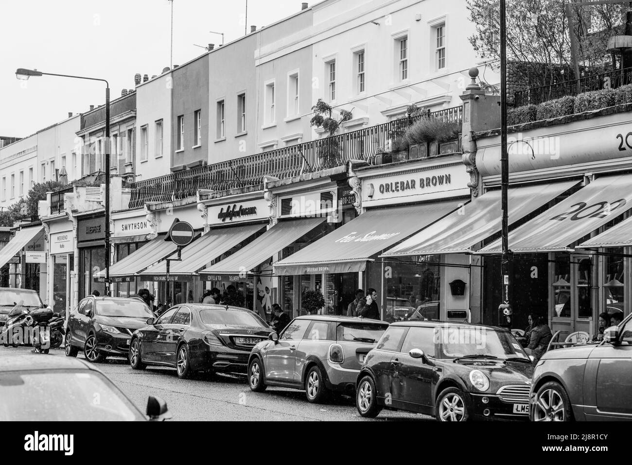 London Portobello Road Banque D'Images