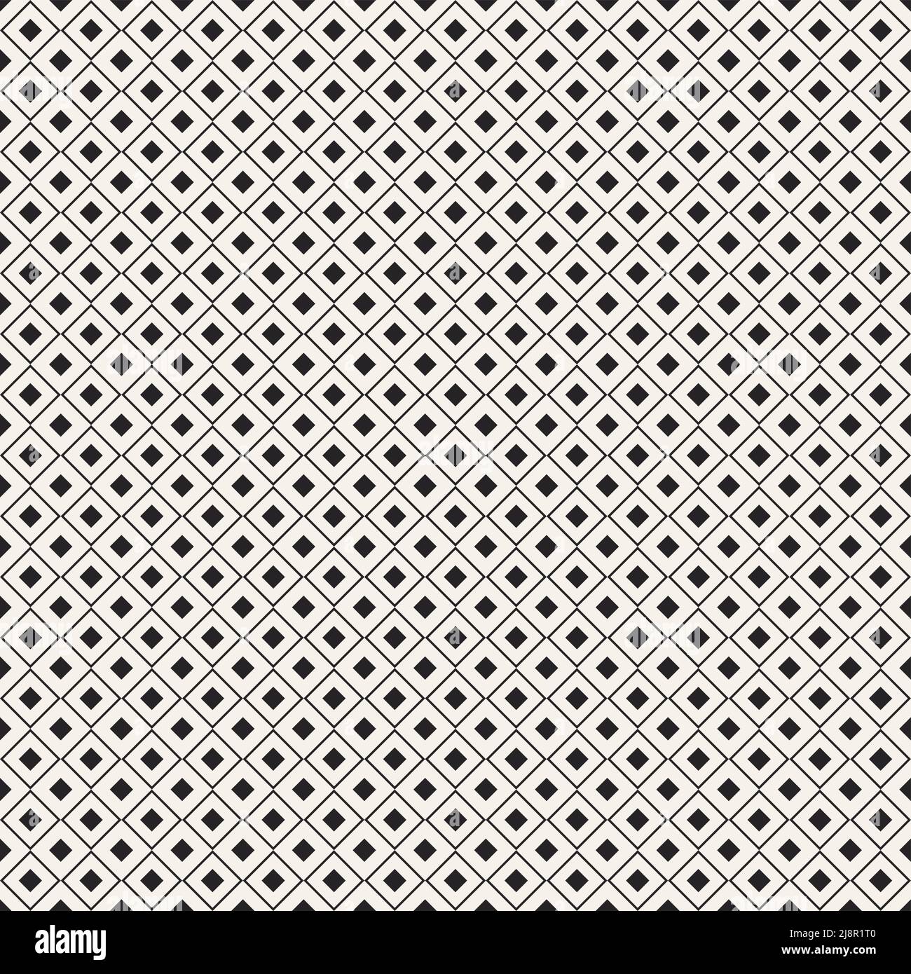 Conception sans couture motif carré Illustration de Vecteur