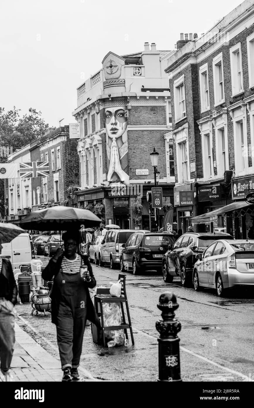 London Portobello Road Banque D'Images