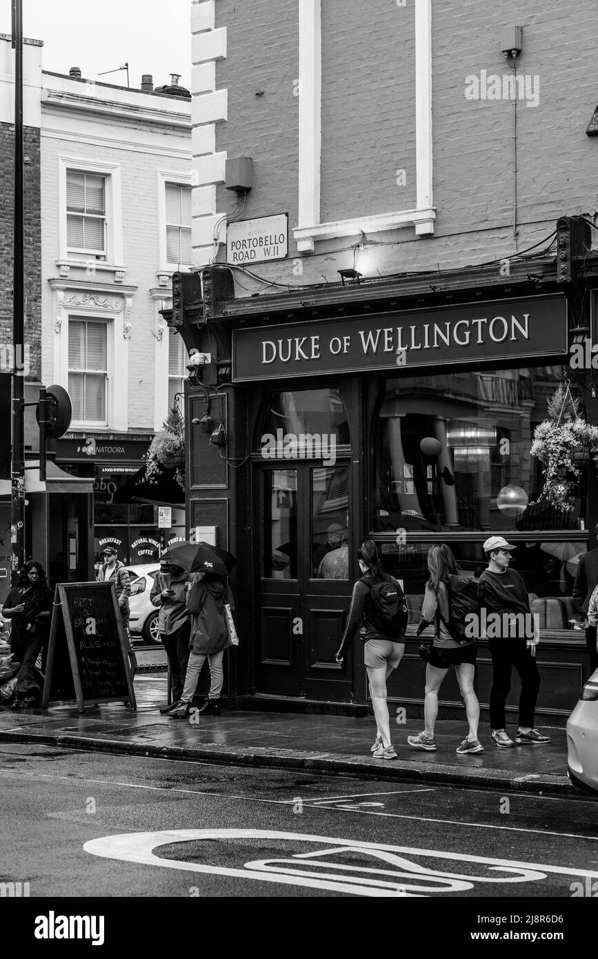 London Portobello Road Banque D'Images