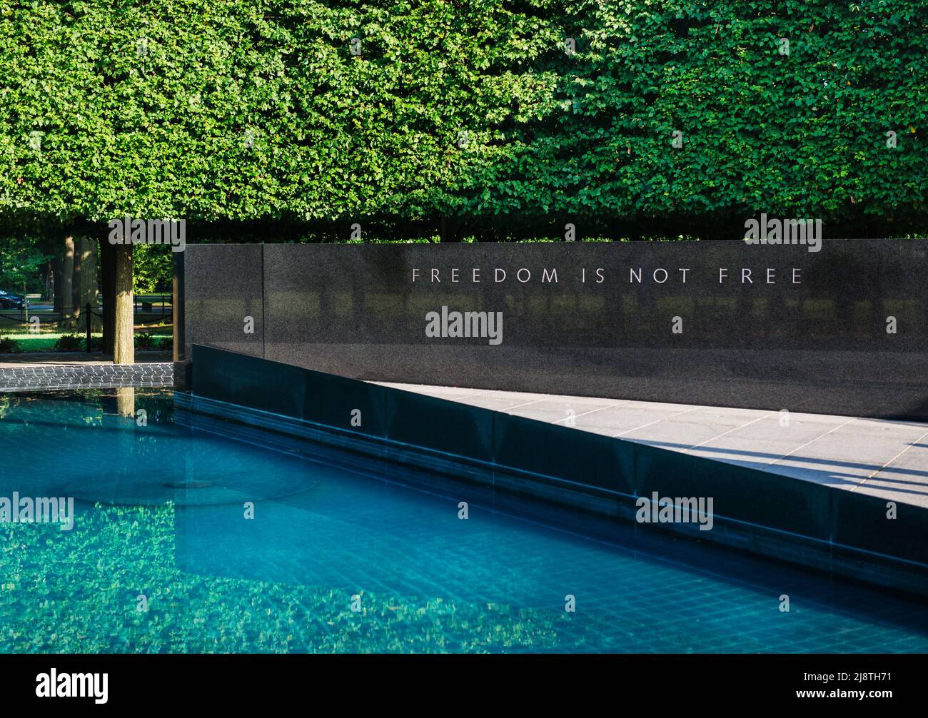 Mémorial des anciens combattants de la guerre de Corée, Washington DC, États-Unis Banque D'Images