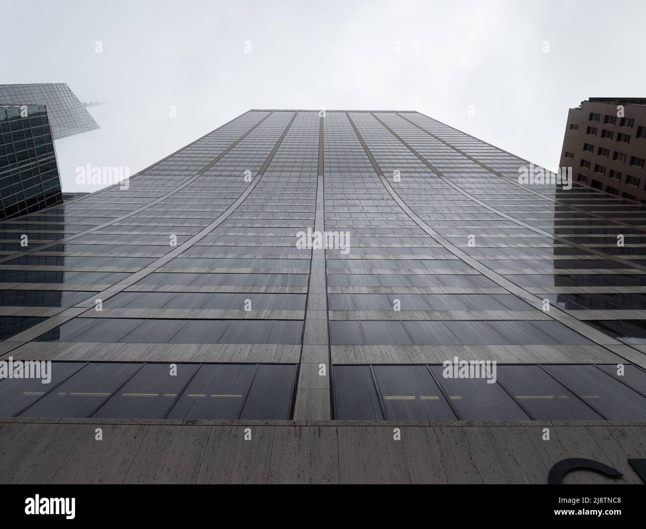 Image du bâtiment WR Grace à Manhattan. Banque D'Images