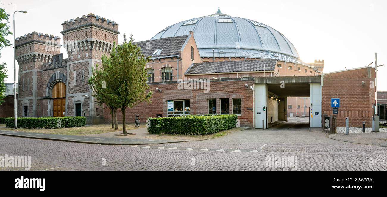 Breda, Brabant Nord, pays-Bas, 17.05.2022, vue panoramique de l'ancienne prison de Breda, connue sous le nom de 'de Koepel', servant maintenant de tempo Banque D'Images