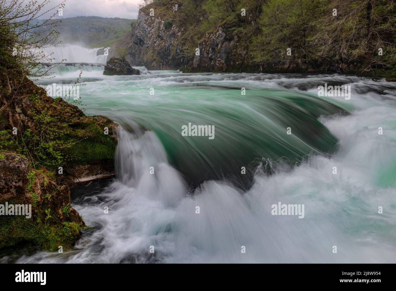 Strbacki buk, Bihac, una-Sana, Bosnie-Herzégovine, Europe Banque D'Images