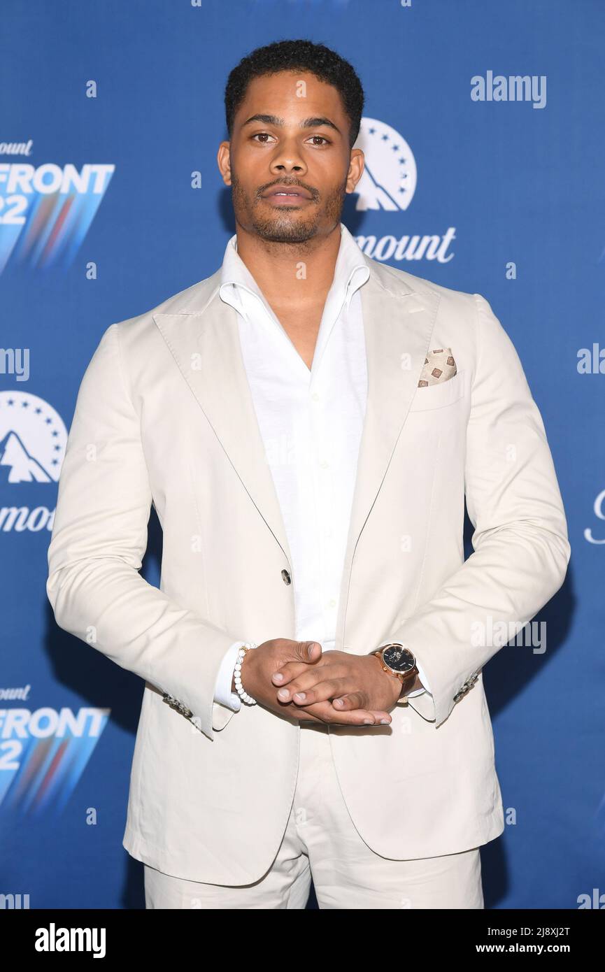 New York, États-Unis. 18th mai 2022. Jordan Calloway assiste au tapis bleu Paramount Upfront 2002 Post Party à New York, NY, le 18 mai 2022. (Photo par Anthony Behar/Sipa USA) crédit: SIPA USA/Alay Live News Banque D'Images