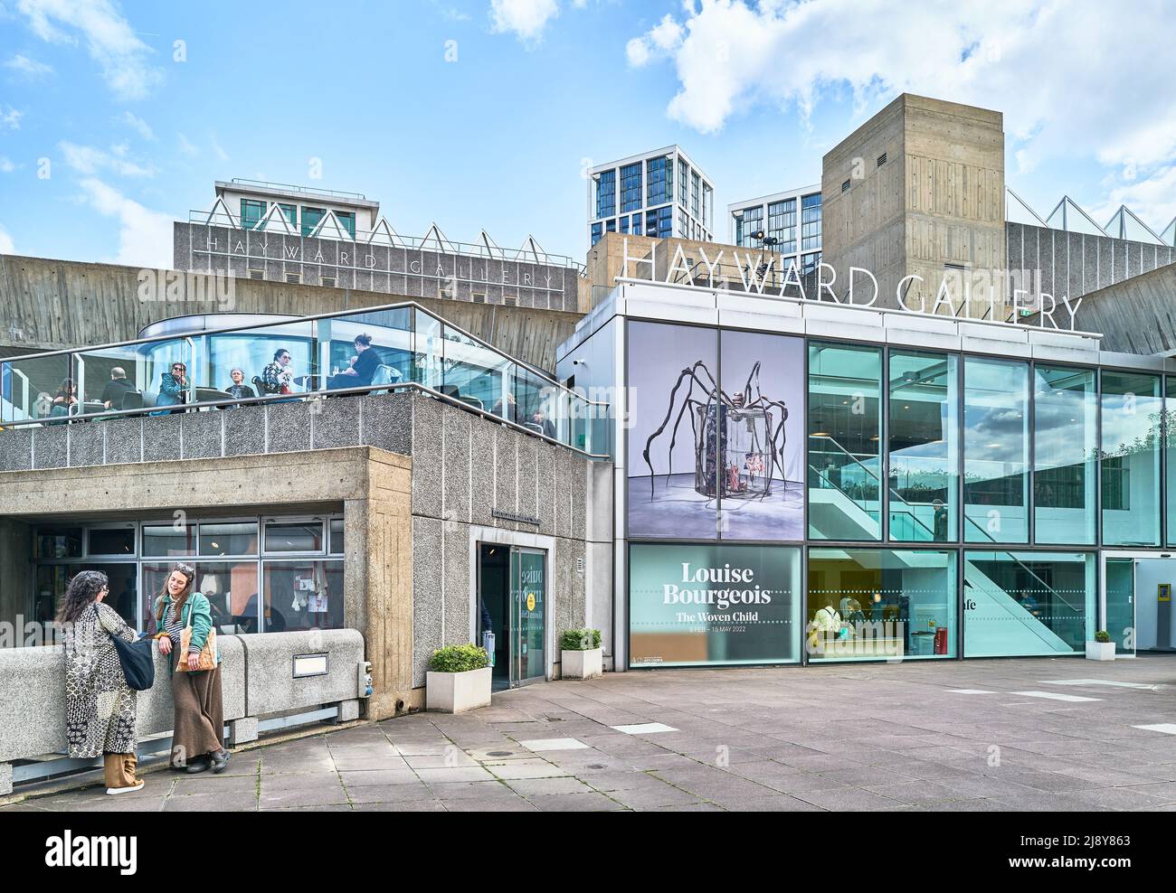 Hayward Gallery, Southbank, Londres, Angleterre. Banque D'Images