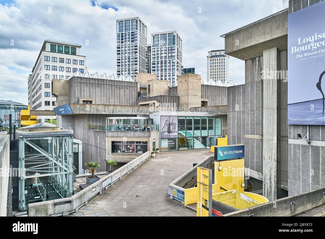Hayward Gallery, Southbank, Londres, Angleterre. Banque D'Images