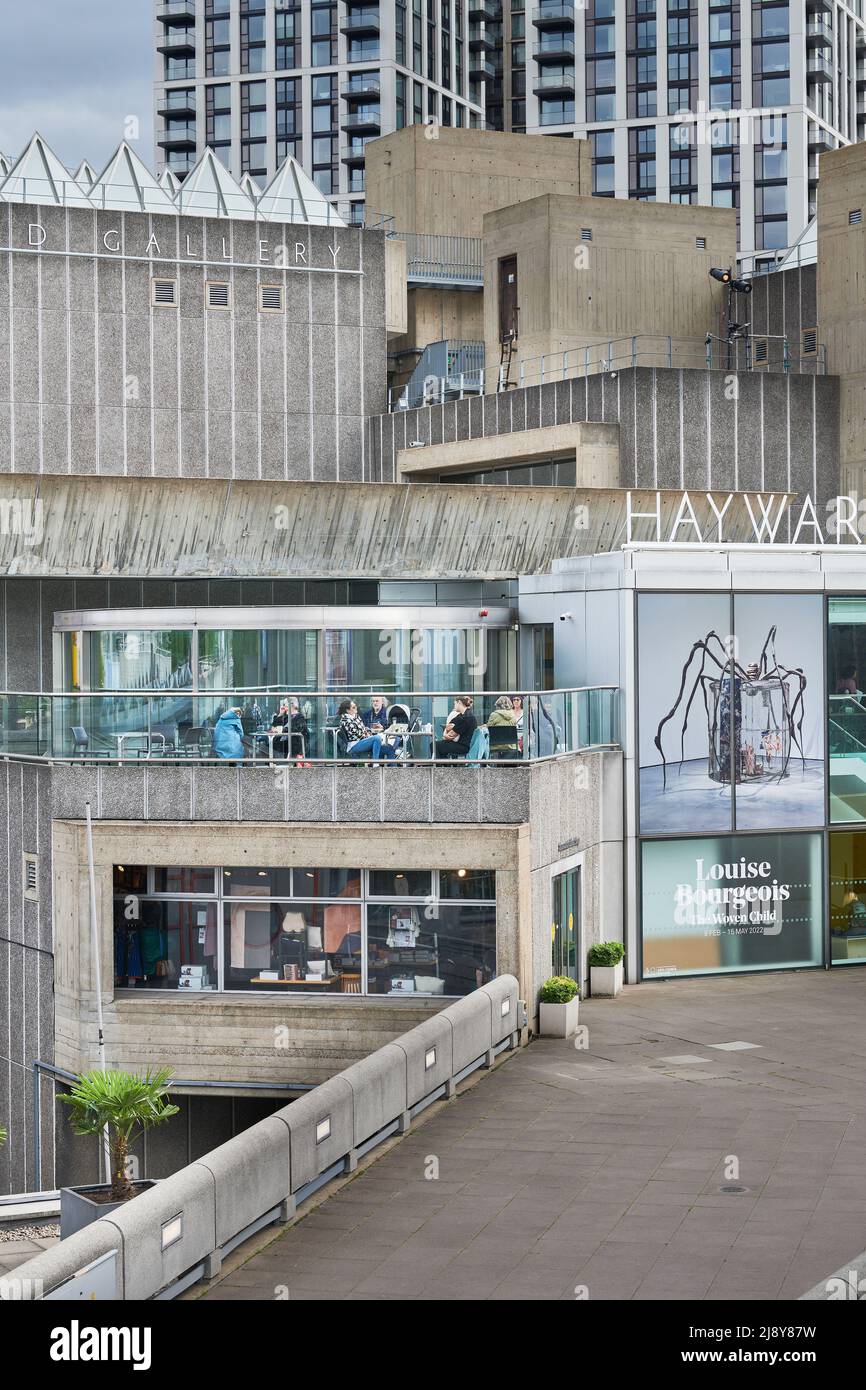 Hayward Gallery, Southbank, Londres, Angleterre. Banque D'Images