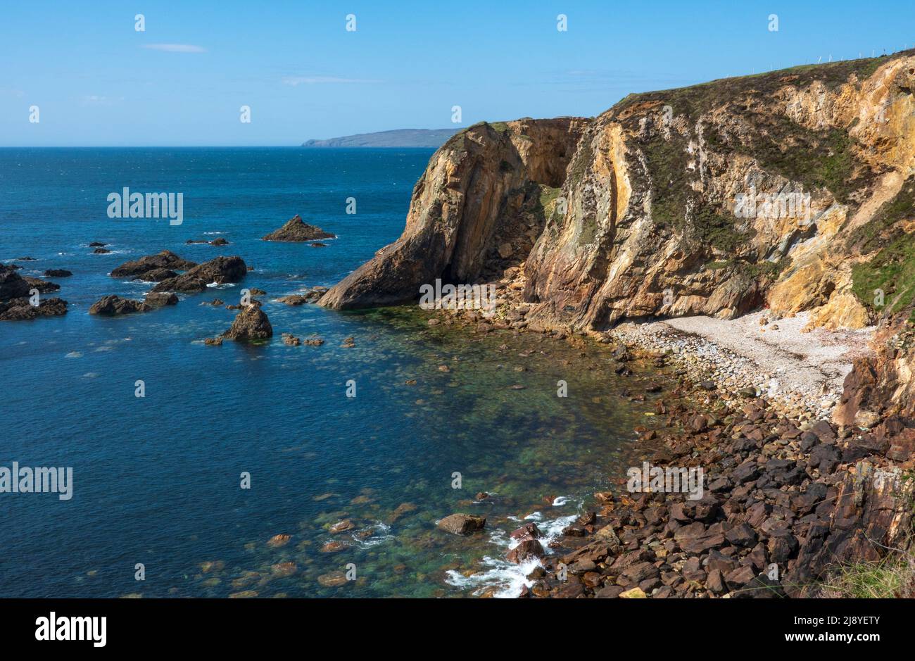 Crohy Head Coastal, Maghery, Co, Donegal, Irlande Banque D'Images