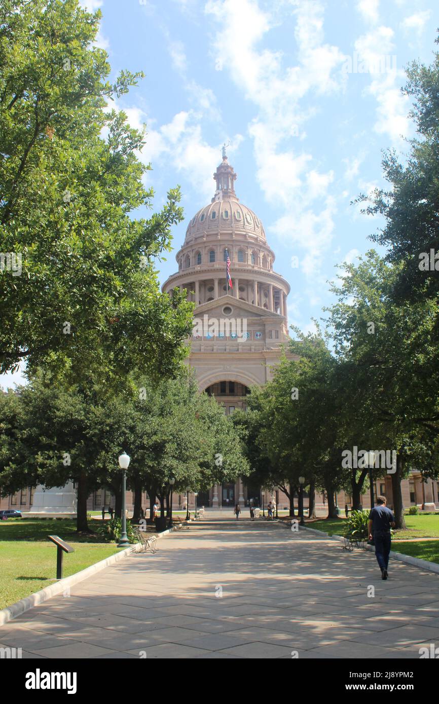 Austin Texas Capitol Building Banque D'Images