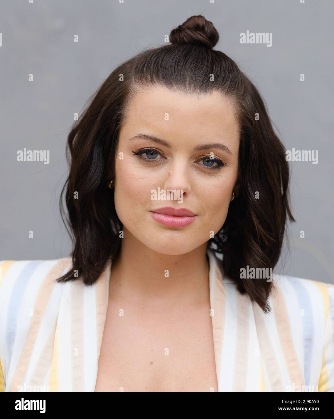 Madrid, Espagne. 19th mai 2022. Adriana Torrebejano participe à la photocall 'en Otro Lugar' à l'Academia de CNE à Madrid. (Photo par Atilano Garcia/SOPA Images/Sipa USA) crédit: SIPA USA/Alay Live News Banque D'Images