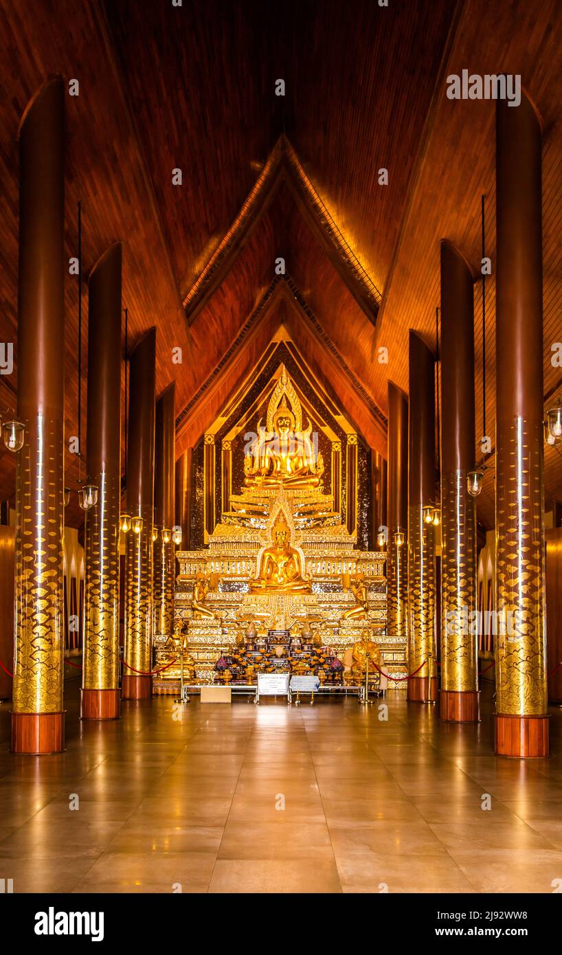 Temple Wat Dhammayan à Phetchabun, Thaïlande Banque D'Images