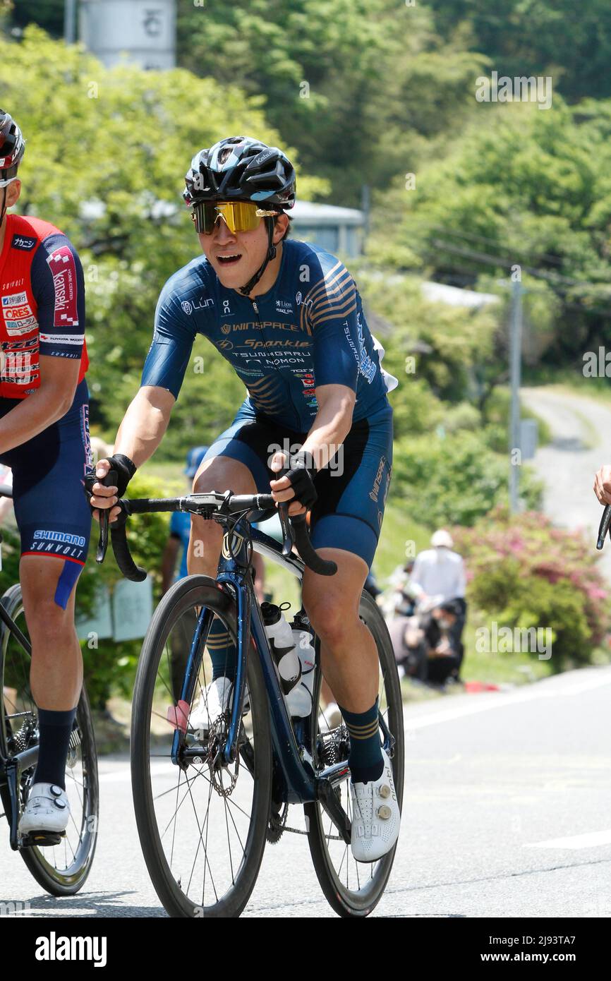 iida, nagano, japon, 2022/19/05 , tournée cycliste professionnelle du Japon qui s'est tenue à Iida au printemps 2022. Banque D'Images