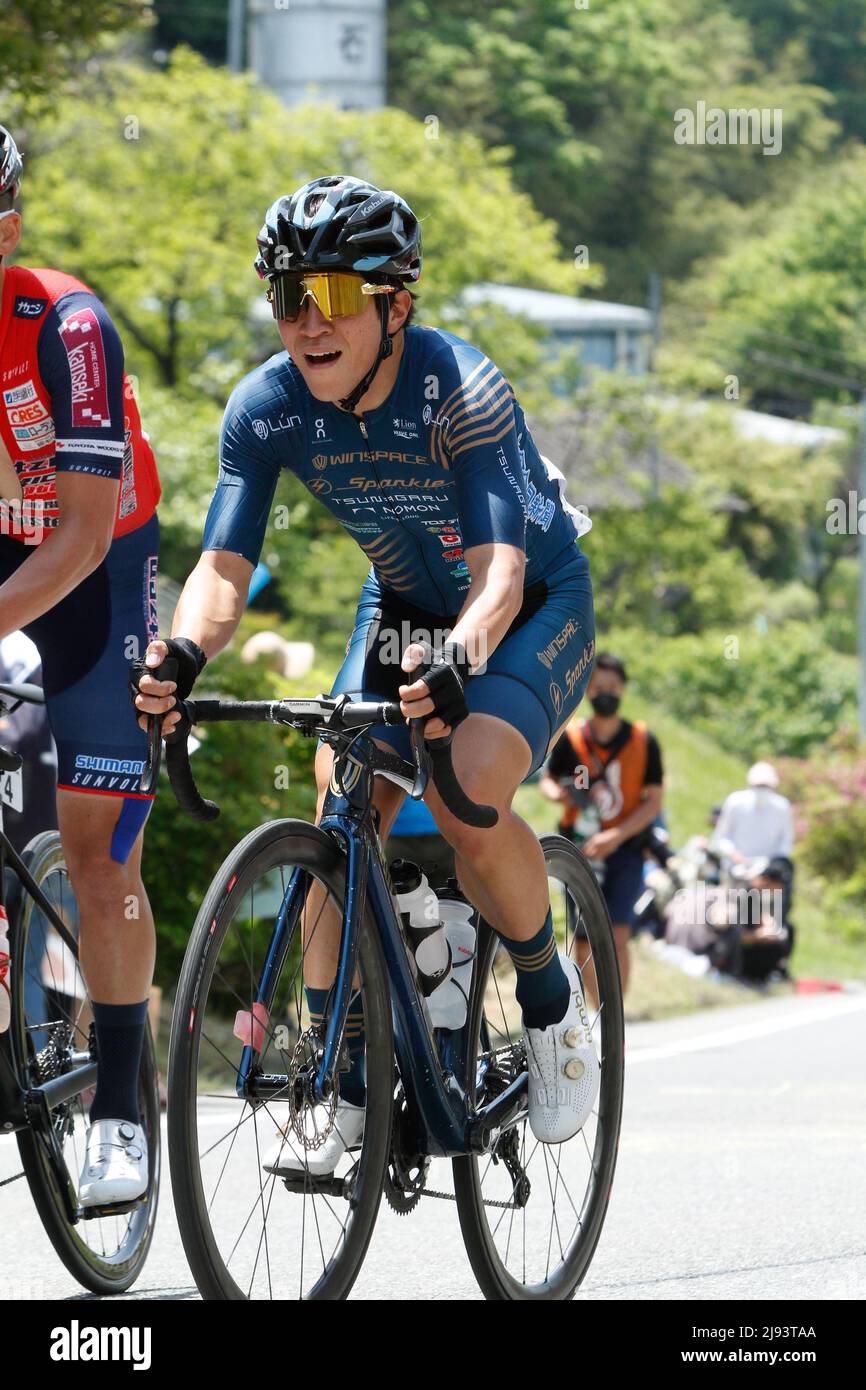 iida, nagano, japon, 2022/19/05 , tournée cycliste professionnelle du Japon qui s'est tenue à Iida au printemps 2022. Banque D'Images