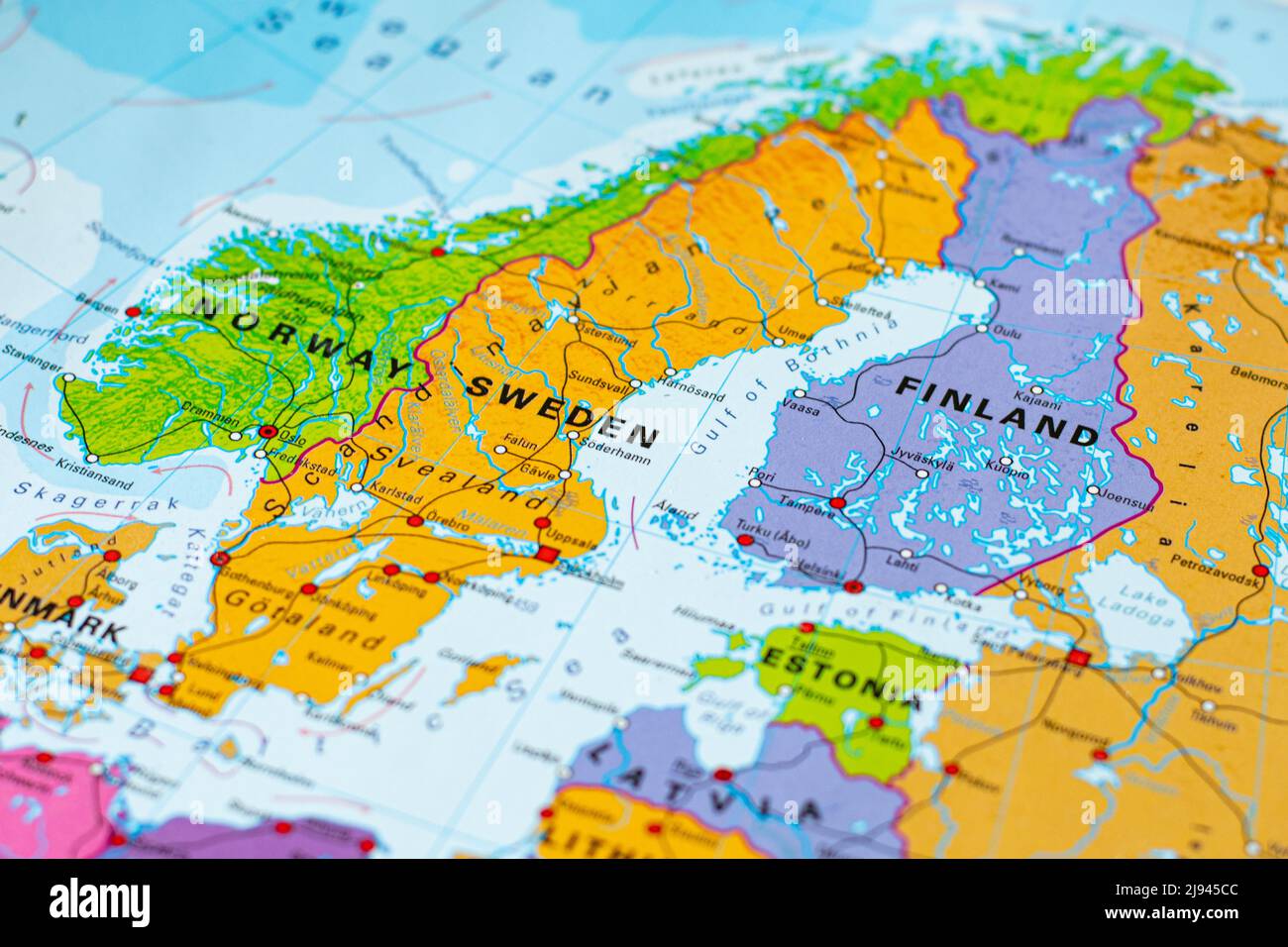 Capitale Sude Norvge Finlande