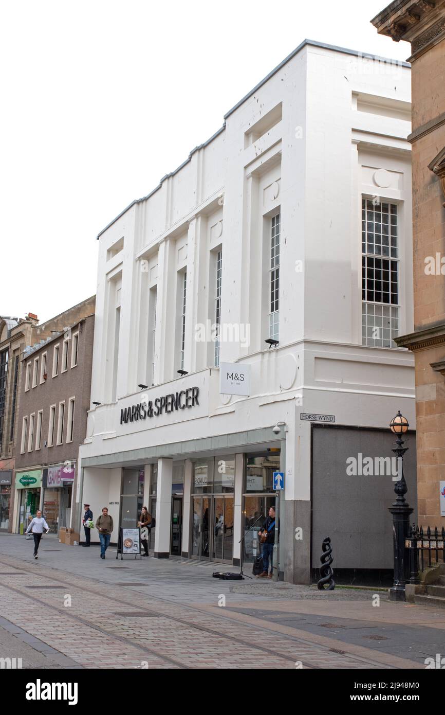 Marks et Spencer Dundee Banque D'Images