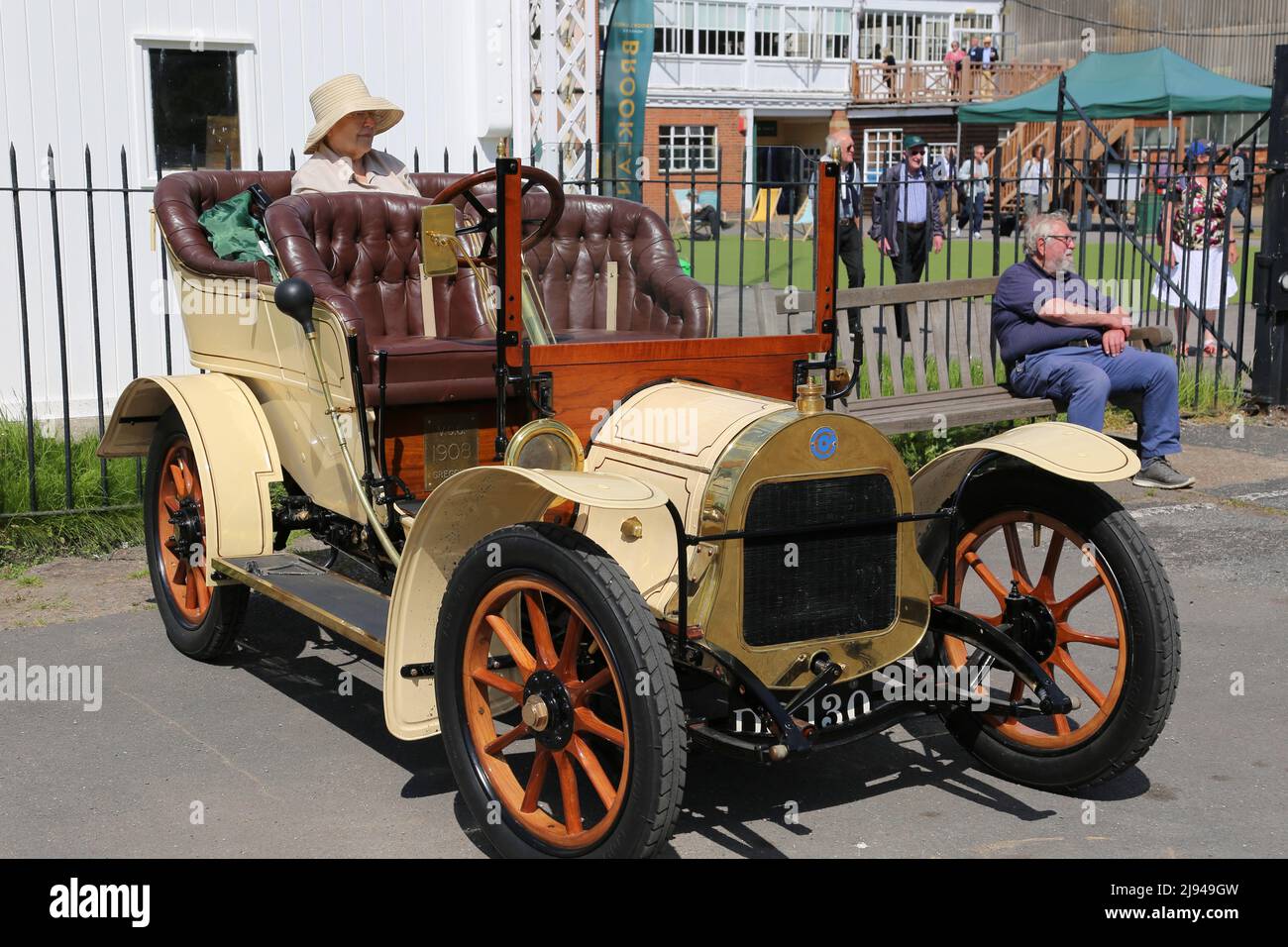 Gregoire (1908), Centenaire de la vitesse, 17 mai 2022, Brooklands Museum, Weybridge, Surrey, Angleterre, Grande-Bretagne, Royaume-Uni, Europe Banque D'Images