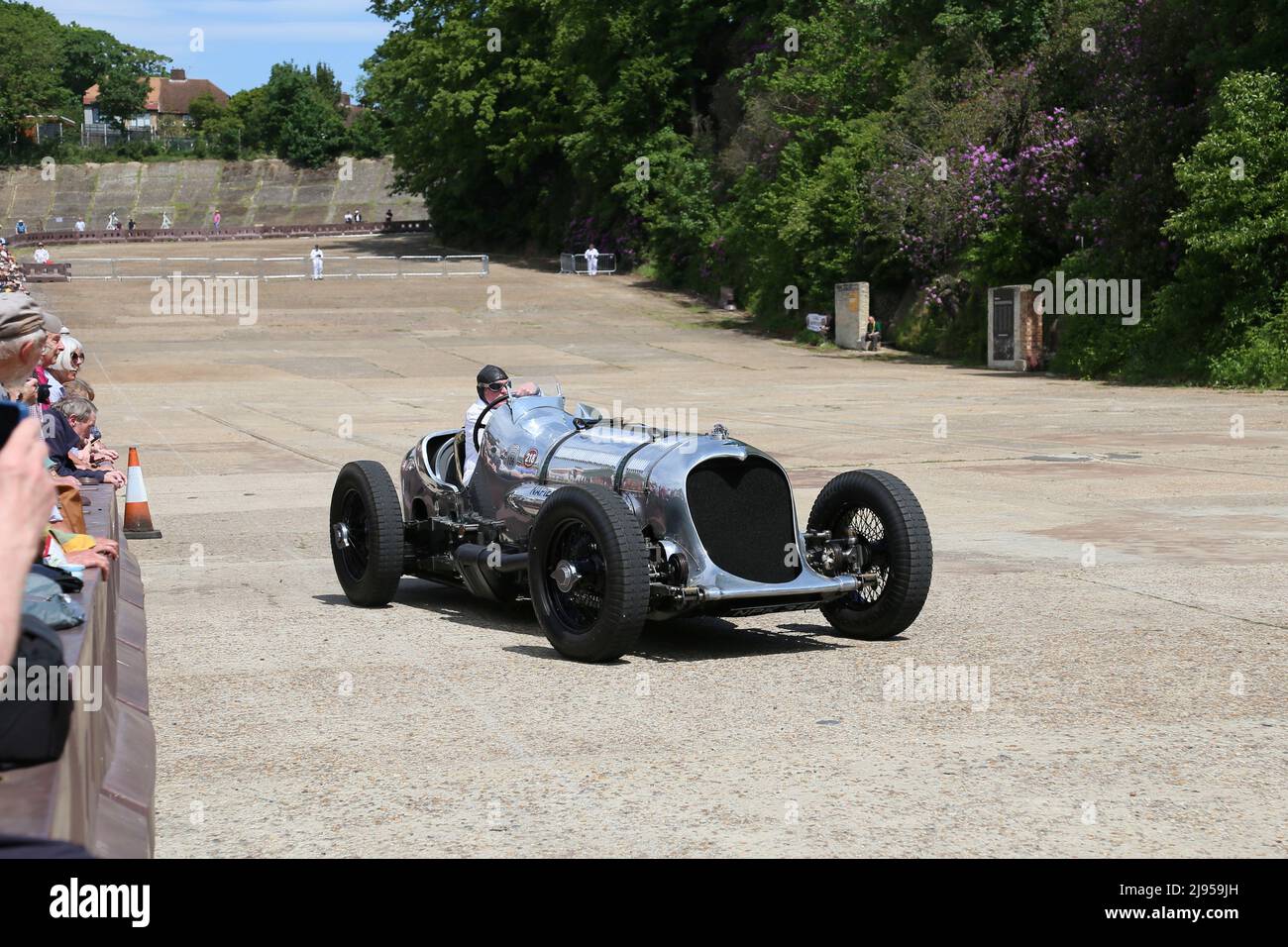 Napier-Railton 535hp W12 (1934, Brooklands Lap Record car), Centenaire de la vitesse, 17 mai 2022, Brooklands Museum, Weybridge, Surrey, Angleterre, Royaume-Uni, Europe Banque D'Images
