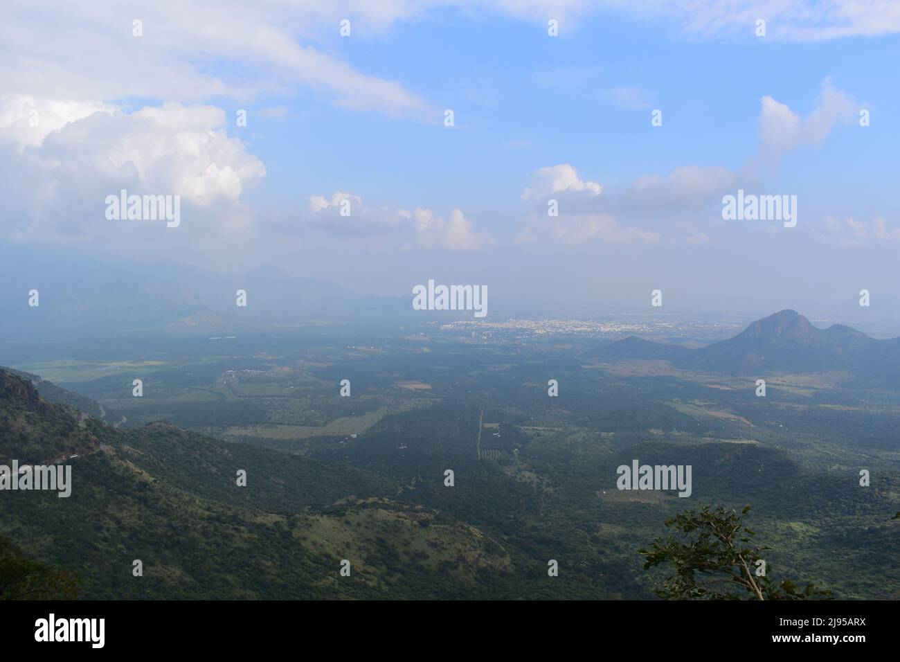 Bodimettu Munnar Mountain Ghat Road route panoramique Banque D'Images