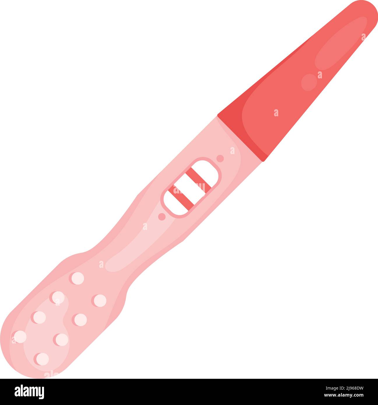 rose test de grossesse icône médicale Illustration de Vecteur