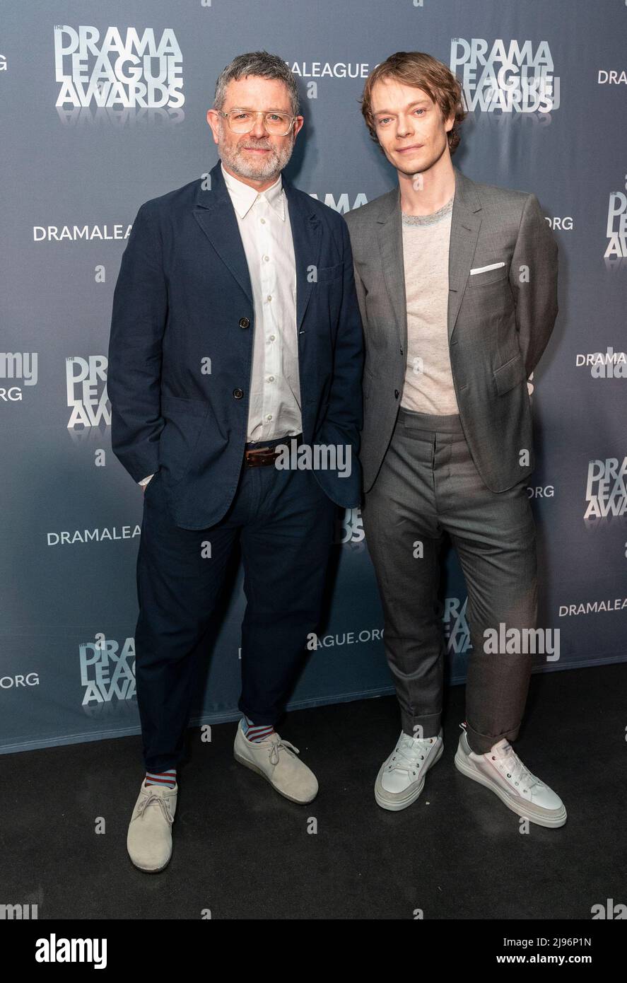 20 mai 2022, New York, New York, États-Unis: Matthew Dunster et Alfie Allen assistent aux Prix annuels 88th de la Ligue dramatique à la salle de bal Ziegfeld (image de crédit: © Lev Radin/Pacific Press via ZUMA Press Wire) Banque D'Images