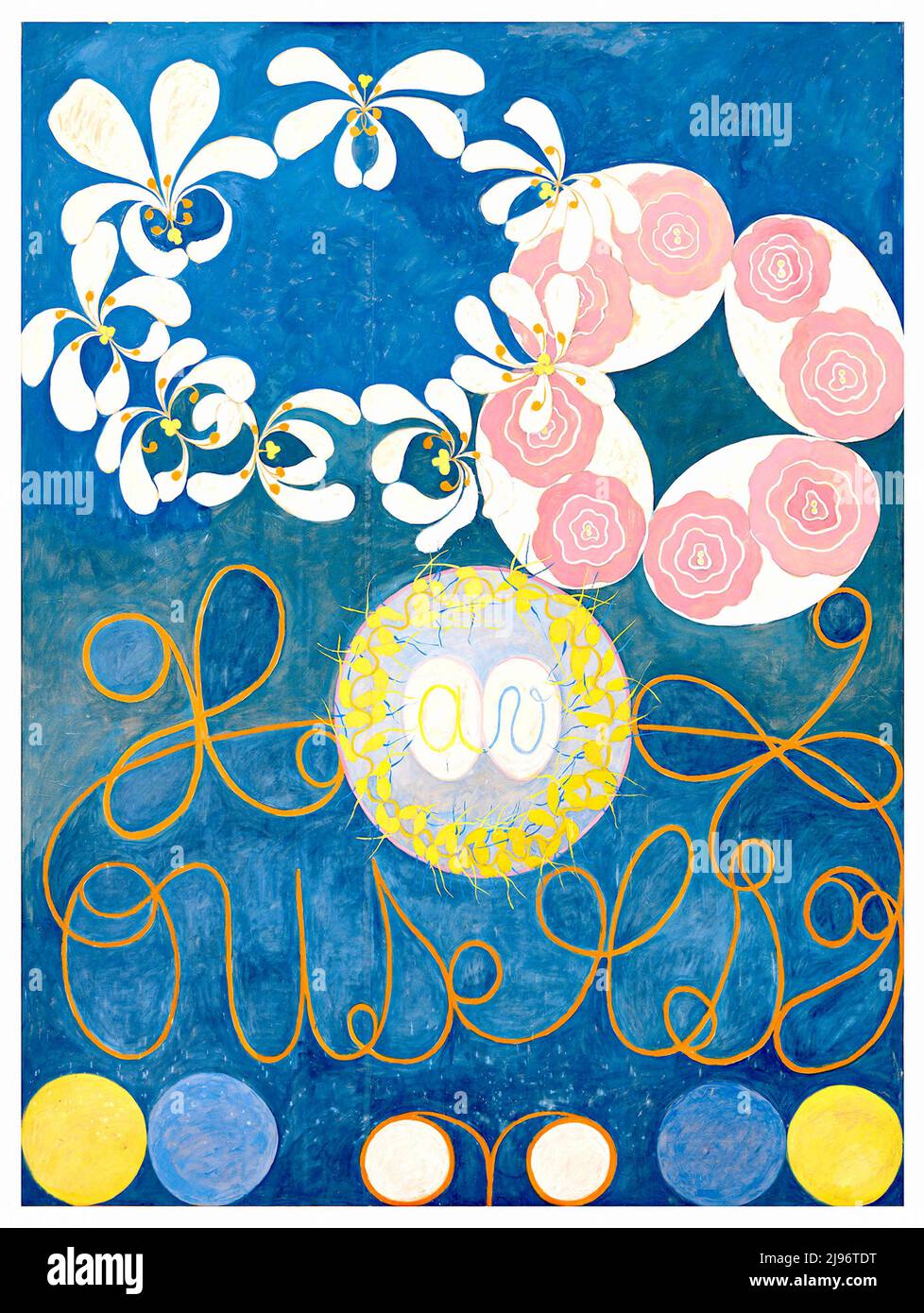 Hilma af Klint - les dix plus grands - No 1 - enfance - 1907 Banque D'Images