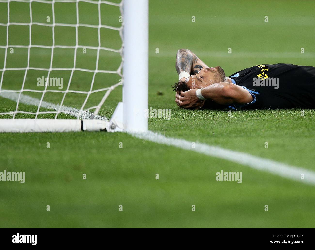 Foto Spada/Lapresse 16 Maggio 2022 - Torino, Italia Sport, Calcio Juventus vs Lazio - Campionato italiano di calcio Serie A TIM 2021/2022 - Stadio Allianz Nella foto: Felipe Anderson (SS Lazio); Photo Spada/Lapresse Mai 16 , 2022 - Turin ,Italie Sport, Soccer Juventus vs Latium - - Italien Serie A football Championship 2021/2022 - Allianz Stadium sur la photo: Felipe Anderson (SS Lazio);/ PRESSINPHOTO Banque D'Images