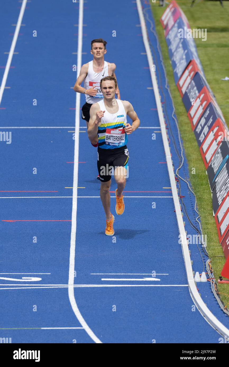 Birmingham, Royaume-Uni. 21st mai 2022. 3000m Steeplechase Men pendant l'épreuve d'athlétisme de la Müller Diamond League au stade Alexander à Birmingham, Royaume-Uni. La Diamond League est une série annuelle de compétitions d'athlétisme d'élite comprenant quatorze des meilleures réunions d'athlétisme sur invitation. Credit: Sports pics / Alamy Live News Banque D'Images