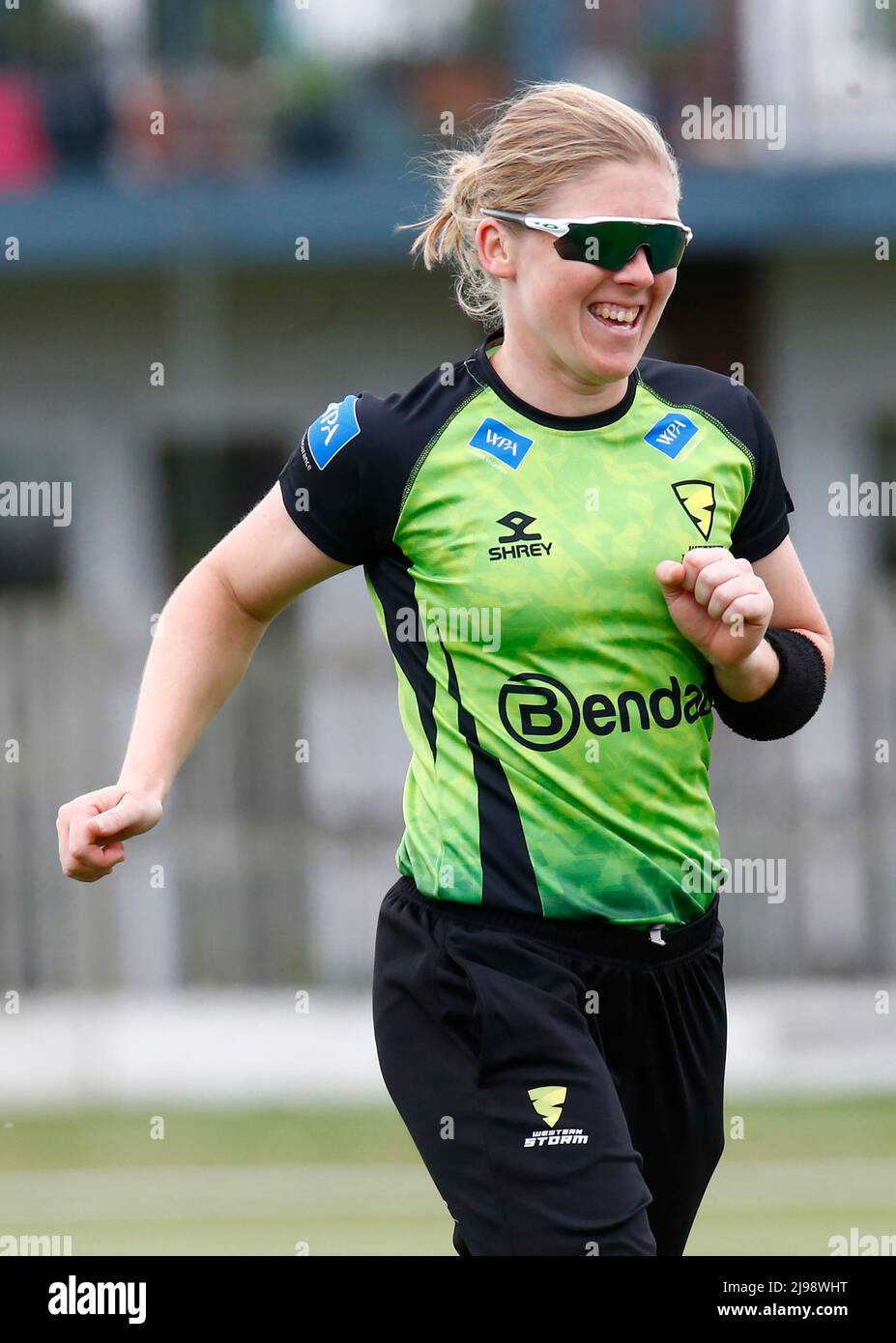 BECKENHAM ANGLETERRE - MAI 21 : Heather Knight de Western Storm pendant la coupe Charlotte Edwards entre les étoiles du Sud-est contre la tempête occidentale à l'IRC du comté Banque D'Images