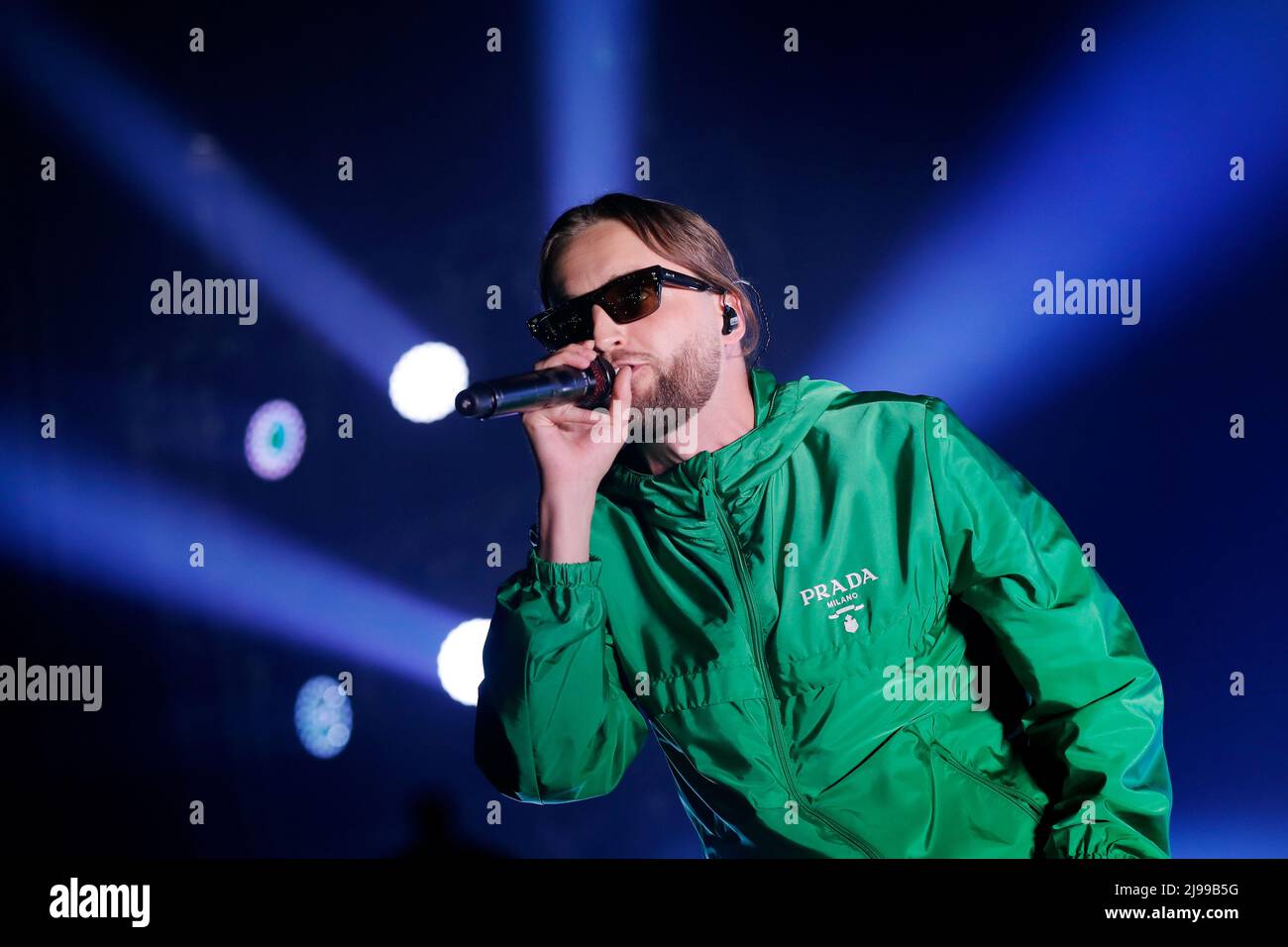 2022-05-21 20:13:16 ROTTERDAM - fans du rappeur de Rotterdam Kevin, connu pour les albums de lente et Grote Versnelling, entre autres, lors d'un concert à Rotterdam Ahoy. ANP bas CZERWINSKIA pays-bas OUT - belgique OUT Banque D'Images