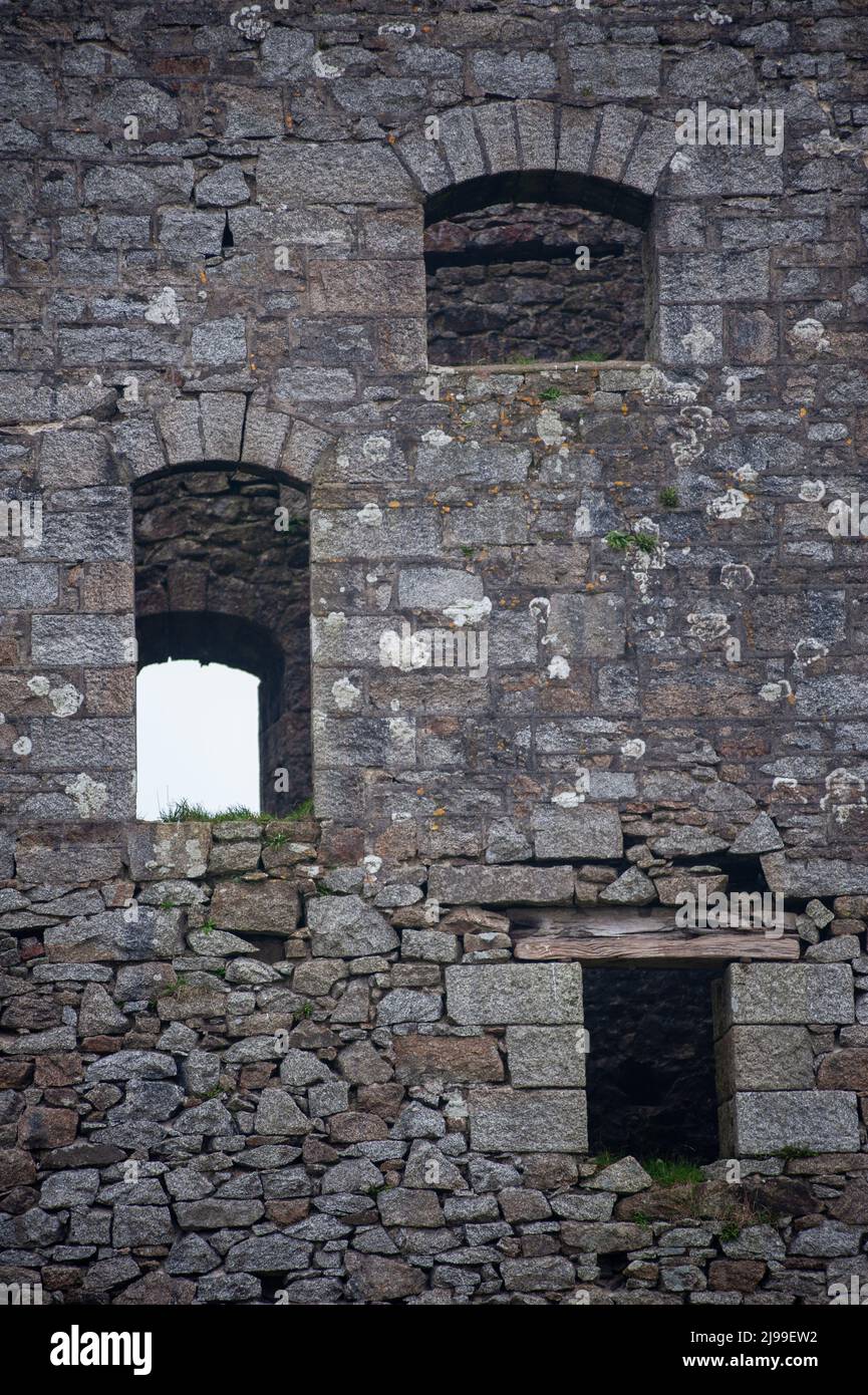 Mines d'étain Cornish Banque D'Images