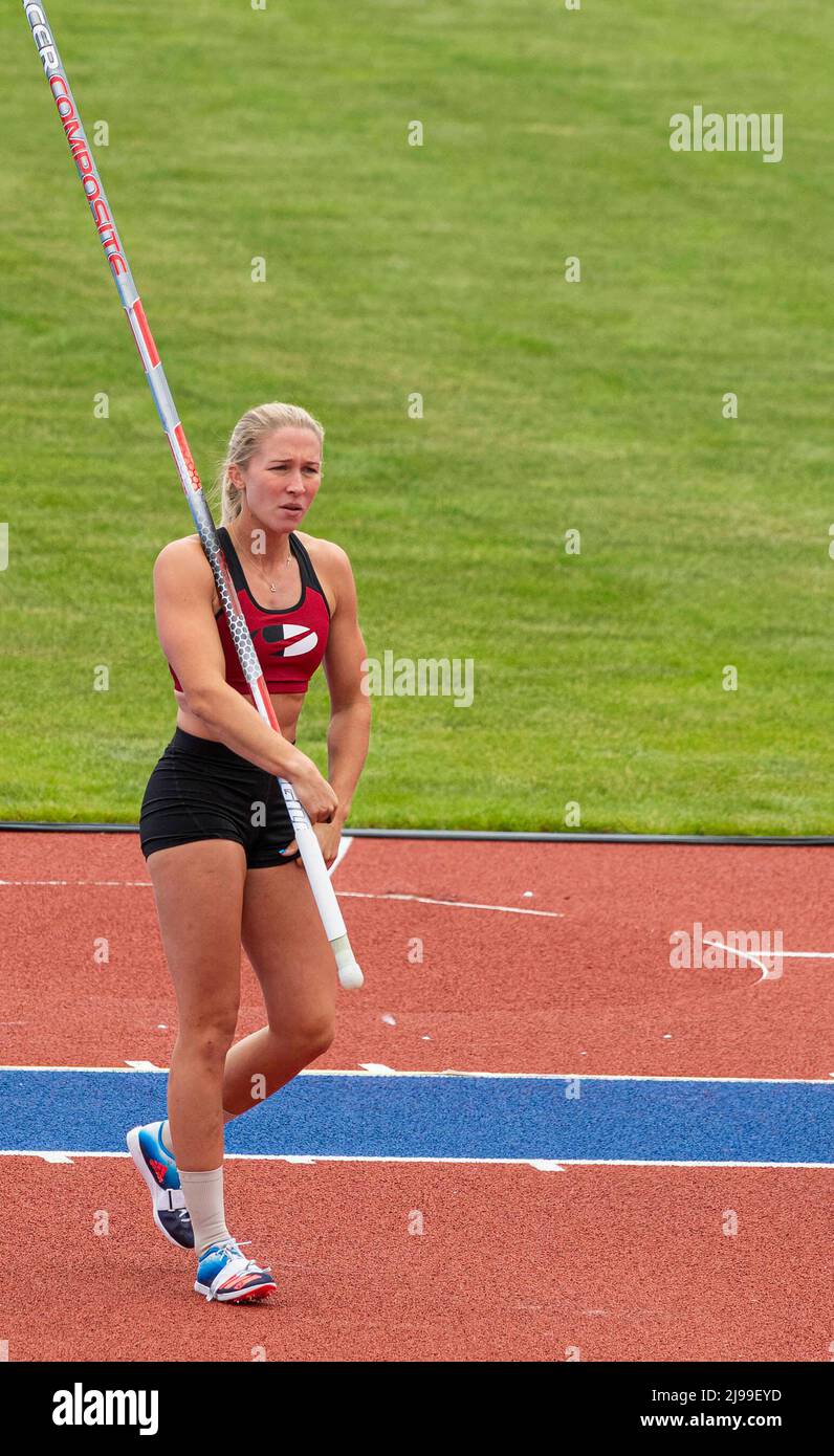 21-MAI-2022 Sophie Cook vue au Muller Birmingham Diamond League Alexander Stadium, Perry Barr, Birmingham crédit: PATRICK ANTHONISZ/Alay Live News Banque D'Images